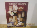 Homespun Cross Stitch Book Kitchen Help #105