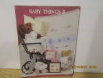 Homespun Cross Stitch Book Baby Things Ii #97
